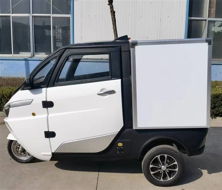 EEC L5e 3-wheel Urban Using J1-C Electric Mini Cargo Box Car EEC L5e 3-wheel Urban Using J1-C Electric Mini Cargo Box Car