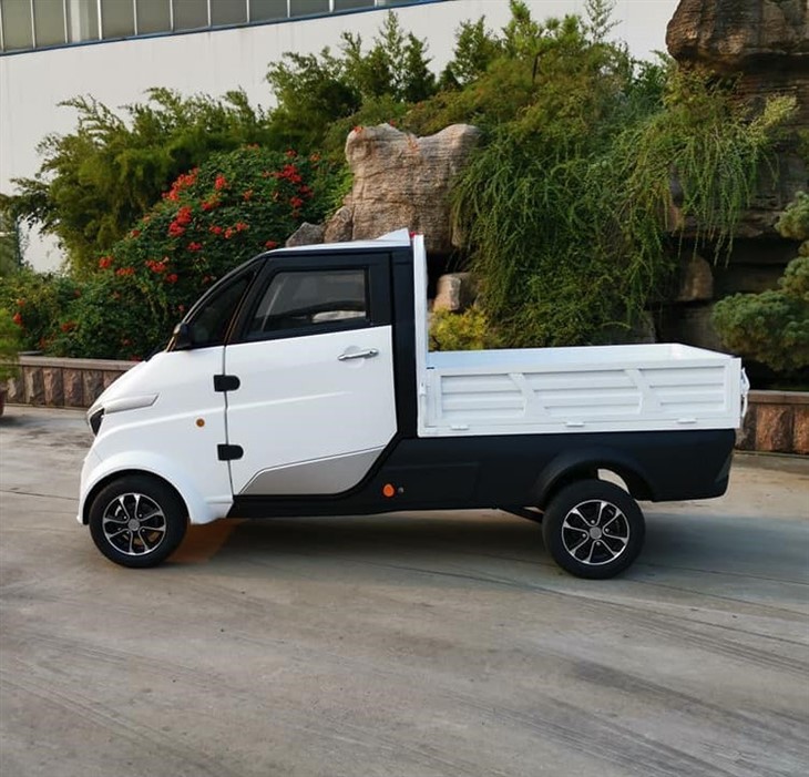 Two Seats Electric Utility Cars With EU EEC Certification Low Speed Mini Pickup Trucks Adults Made in China